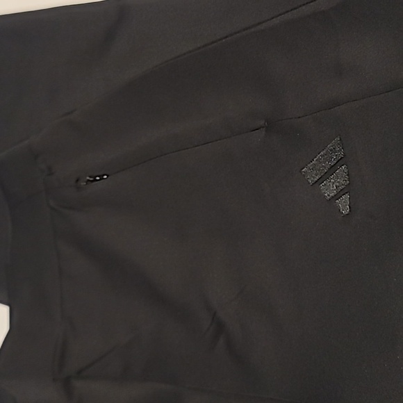 Adidas Wide Leg Jogging Pants Black Small - Picture 5 of 13